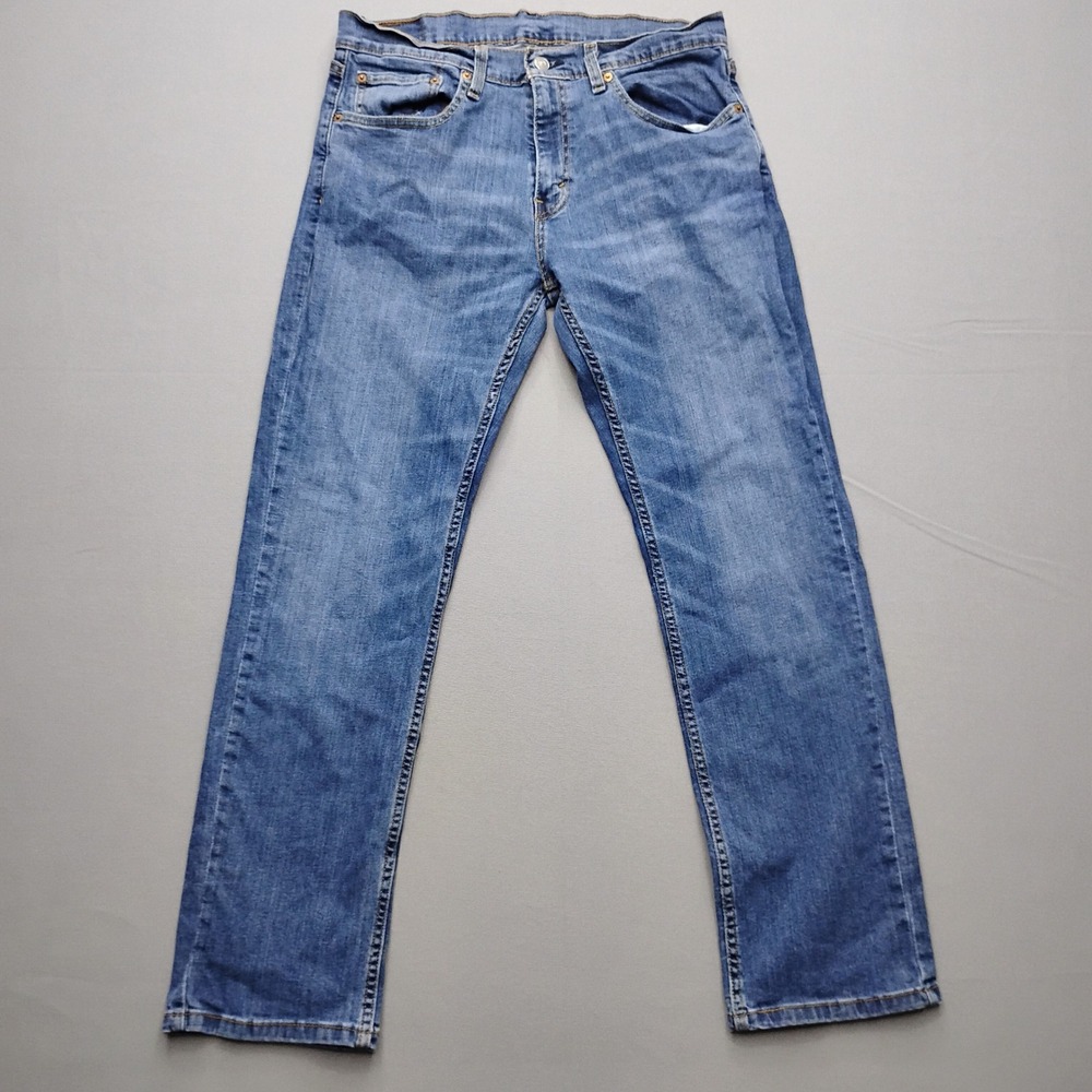 Levis 559 Relaxed Straight Leg Jeans Mens 32x30 Blue Denim Wash